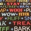 Dog Words - Suitable for 1.5 and 2 inch collars