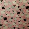 Jolly Sheep Pink - Suitable for 1, 1.5 and 2 inch collars