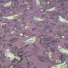 Twilight Birds Mauve - Suitable for 1.5 and 2 inch collars