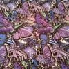Bright Butterflies Purple - Suitable for 1, 1.5 and 2 inch collars