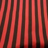 Red and Black Stripes - Suitable for 1, 1.5 and 2 inch collars