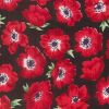 Red Mini Poppies - Suitable for 1, 1.5 and 2 inch collars