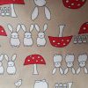 Bunnies and Toadstools Stone - Suitable for 1.5 and 2 inch collars