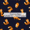 FoxyLoxy Navy - Suitable for 1.5 and 2 inch collars
