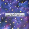 Starry Sky Purple - Suitable for 1, 1.5 and 2 inch collars