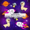 Space Llamas - suitable for 1, 1.5 and 2 inch