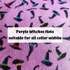 Purple Witches Hats